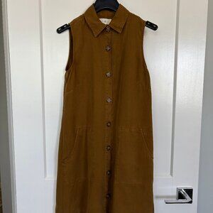 Lou and Grey Sleeveless Button-Down Dress